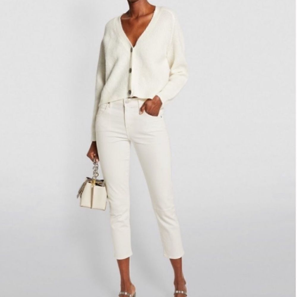 Citizens of Humanity COH Elsa Mid Rise Slim Fit Crop Jeans